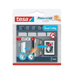 
                  TESA RZEP SAMOPRZYLEPNY WEWNĘTRZNY POWERSTRIPS 4 PARY ROZMIAR S 60x20MM H7772003